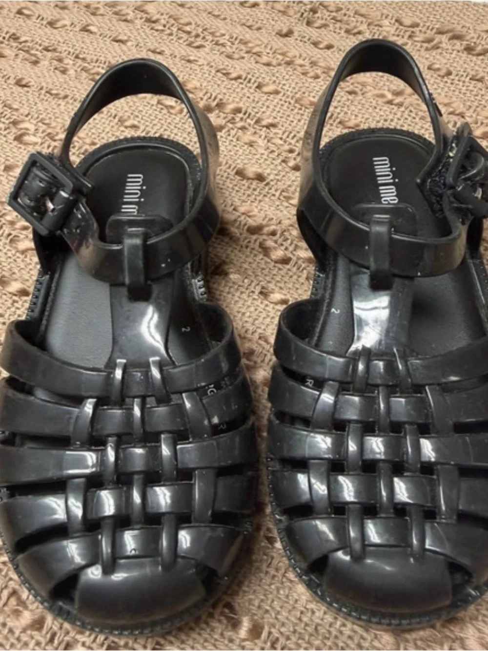 Mini Melissa Black Jelly